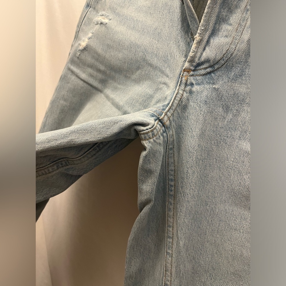 Citizens Of Humanity Distressed Dramatic Skirt Like Look Tessa Culotte Jean 24 - Picture 6 of 9